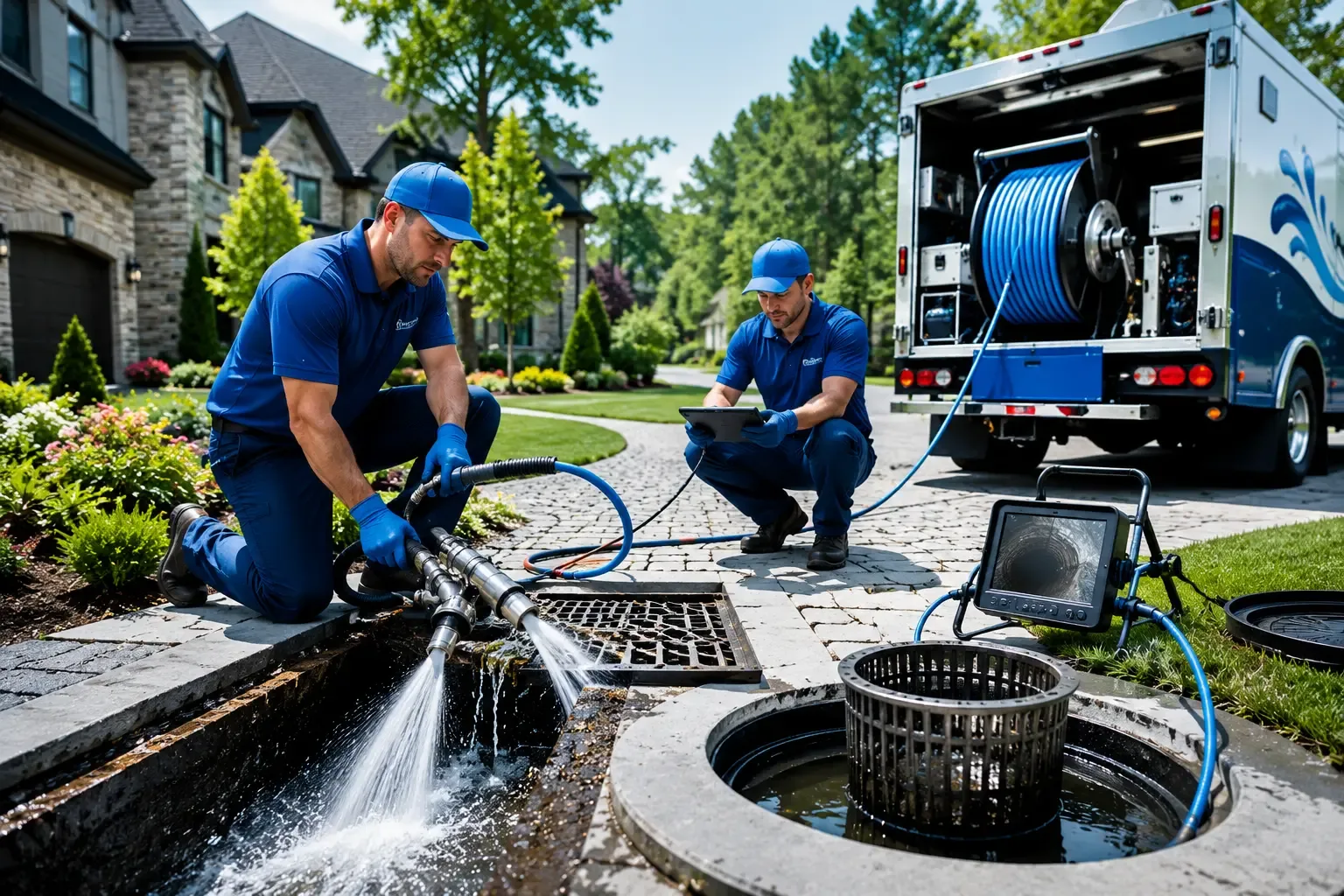 Local outdoor drain cleaning professionals in Littleton, WV